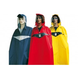 Hock Super-Praktiko poncho antipioggia rosso