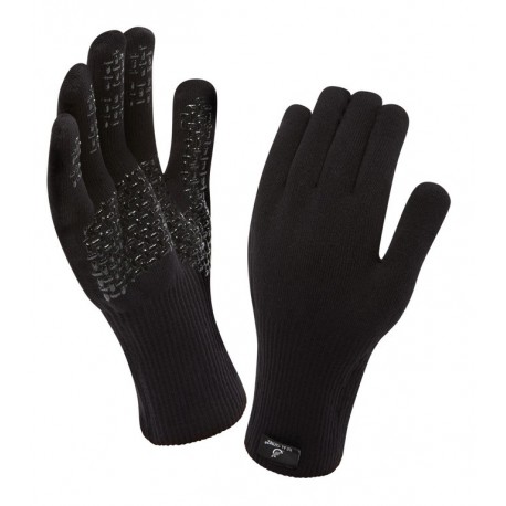SealSkinz Ultra grip gloves guanti traspiranti ed impermeabili nero