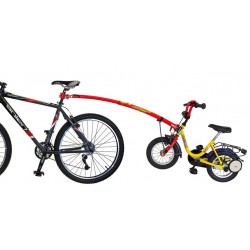 Trail Gator barra traino tandem bicicletta bimbo rosso 