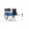 XLC Doggy Van BS-L04 rimorchio porta cane per bicicletta grigio/azzurro