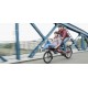 Hasebikes Pino Allround tandem a pedalata indipendente rosso