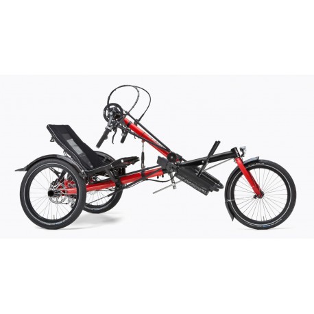 Hasebikes HANDBIKE Kettwiesel rosso