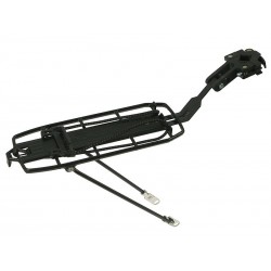 Pletscher Quick-Rack Suspension portapacchi posteriore nero