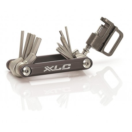 XLC TO-M07 multitools chiavi multi attrezzo grigio