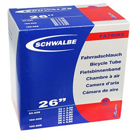 Schwalbe SV13J camera d'aria 26" FAT valvola Presta