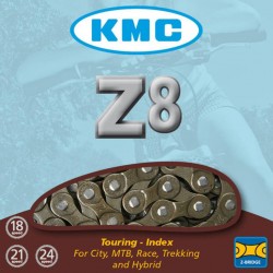 KMC Z8 catena per 7/8 velocità marrone