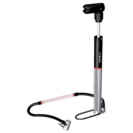 Zefal Profil Mini RG01 pompa con manometro integrato argento