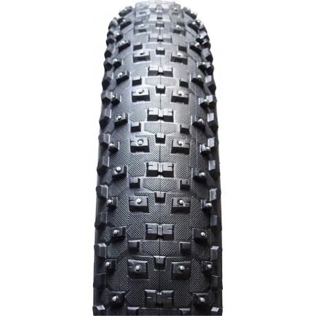 VEE TIRE Snowshoe XL copertone chiodato pieghevole Fat bike da 26"x4,8" nero