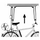 Unior Bikelift ascensore  per bicicletta nero