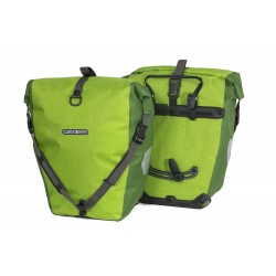 Ortlieb coppia borse posteriori Back Roller Plus verde Lime