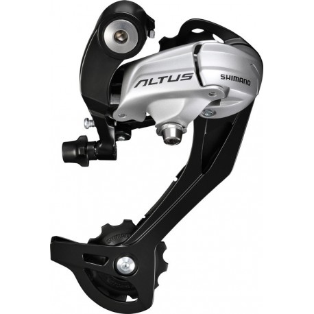 SHIMANO cambio 9 velocità Altus RD-M 370 argento nero