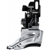 Shimano Deragliatore Deore Down Swing FD-M618D6, Dual Pull,66-69° nero