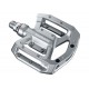 Shimano pedali a piattaforma PD-GR500 argento