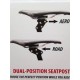 RedShift reggisella Dual Position seatpost 27,2x350mm nero