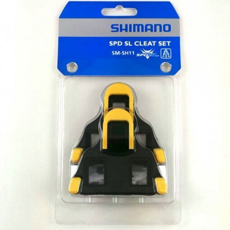 Shimano tacchette per scarpe SPD-SL giallo/nero