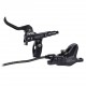 Shimano DEORE BL-M6100/BR-M6100 pompante e pinza freno a disco idraulico posteriore nero