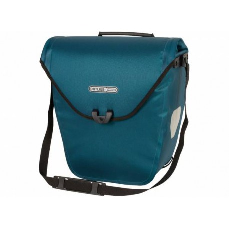 Ortlieb borsa Velo Shopper con aggancio QL2.1 colore petrolio