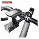 Gaciron supporto multifunzione GoPro, Garmin, MagicShine e Gaciron nero