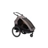 XLC Mono S carrello monoposto per bimbo BS-C09 grigio beige antracite