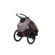 XLC Mono S carrello monoposto per bimbo BS-C09 grigio beige antracite