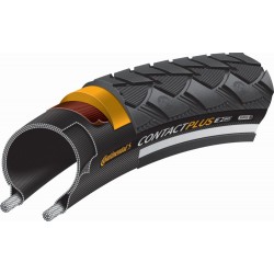 Continental Copertone Contact Plus 42-584 / 27,5 x 1.25 nero reflex