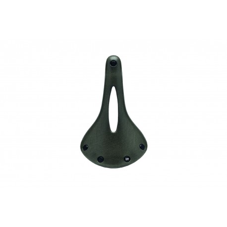 Brooks sella Cambium C17 carved All Weather Mud Green